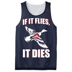 If It Flies It dies Mesh Reversible Basketball Jersey Tank