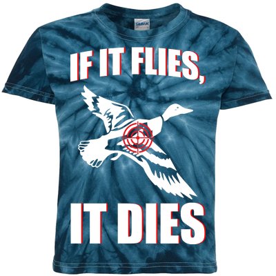 If It Flies It dies Kids Tie-Dye T-Shirt