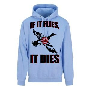 If It Flies It dies Unisex Surf Hoodie