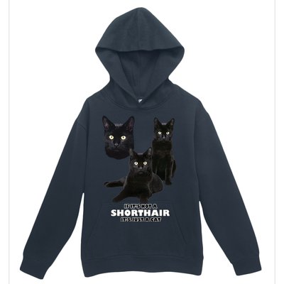 If It's Not a Shorthair It's Just A Cat Urban Pullover Hoodie