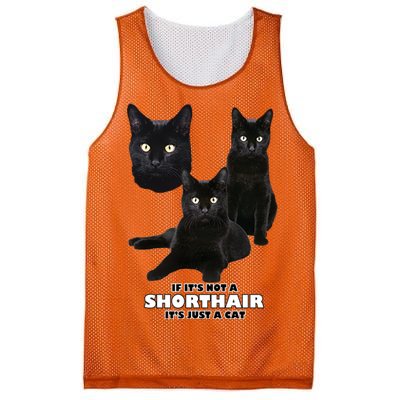 If It's Not a Shorthair It's Just A Cat Mesh Reversible Basketball Jersey Tank