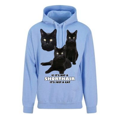 If It's Not a Shorthair It's Just A Cat Unisex Surf Hoodie