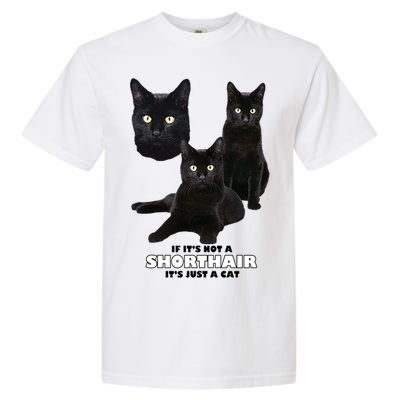 If It's Not a Shorthair It's Just A Cat Garment-Dyed Heavyweight T-Shirt