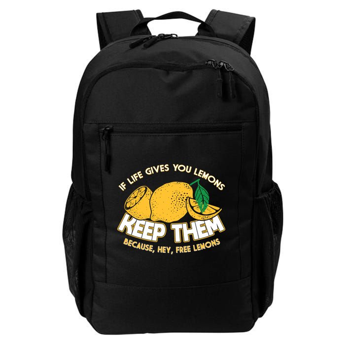 If Life Gives You Lemons Keep Them Backpack