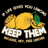If Life Gives You Lemons Keep Them Backpack