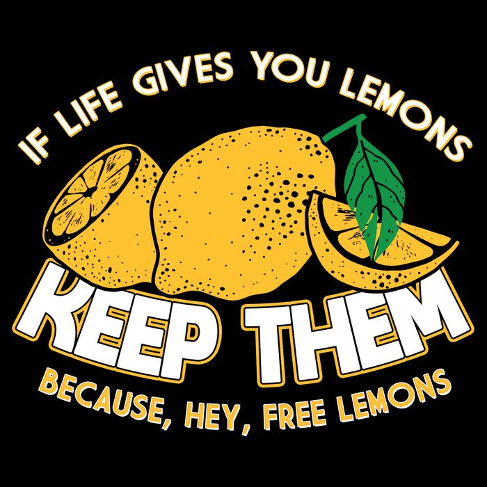 If Life Gives You Lemons Keep Them Backpack
