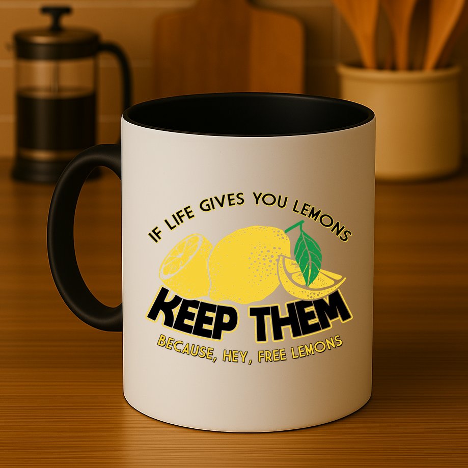 If Life Gives You Lemons Keep Them Mug