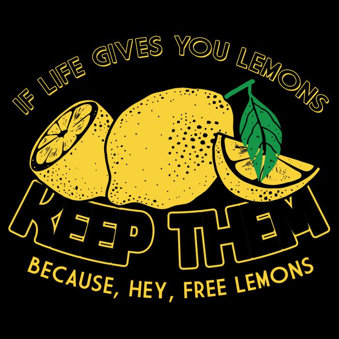 If Life Gives You Lemons Keep Them Baseball Sleeve Shirt