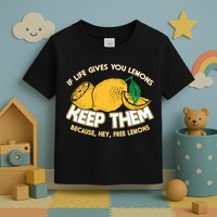 If Life Gives You Lemons Keep Them Toddler T-Shirt