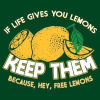 If Life Gives You Lemons Keep Them Apron