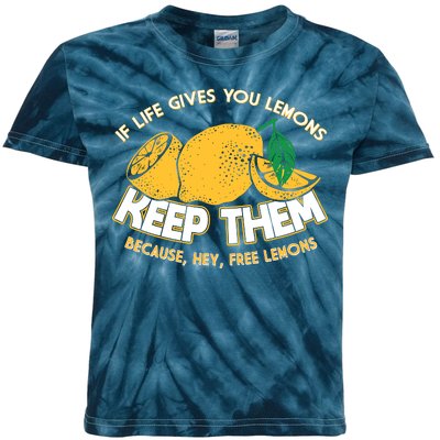 If Life Gives You Lemons Keep Them Kids Tie-Dye T-Shirt