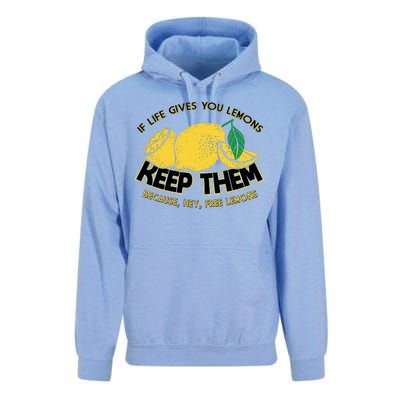 If Life Gives You Lemons Keep Them Unisex Surf Hoodie