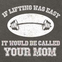 If Lifting Was Easy It Would Be Called Your Mom Cotton Canvas Backpack