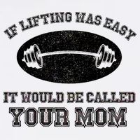 If Lifting Was Easy It Would Be Called Your Mom Garment-Dyed Sweatshirt