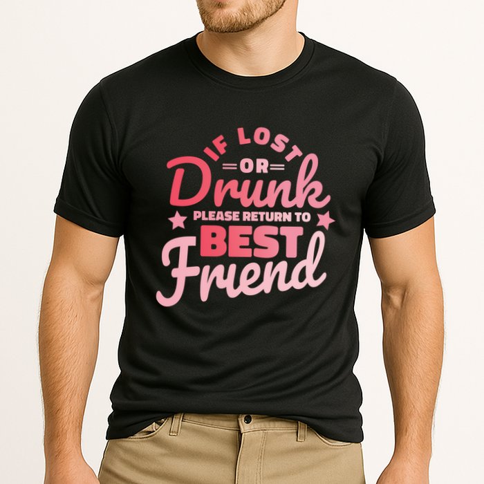 If Lost Or Drunk Please Return To Best Friend Performance Shirt