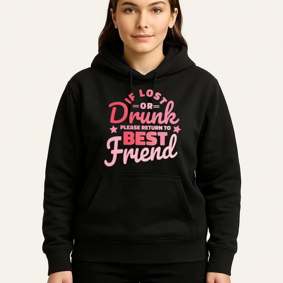If Lost Or Drunk Please Return To Best Friend Hoodie