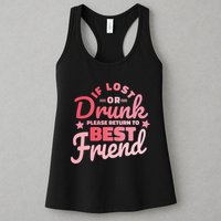 If Lost Or Drunk Please Return To Best Friend Womens Tank Top