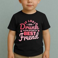 If Lost Or Drunk Please Return To Best Friend Toddler T-Shirt