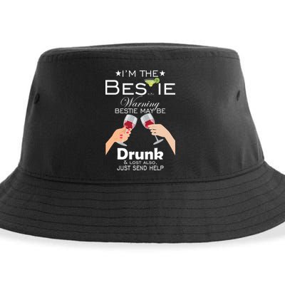 If Lost Or Drunk Please Return To Bestie Sustainable Bucket Hat