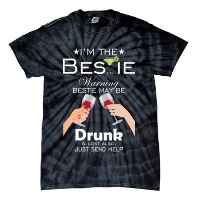 If Lost Or Drunk Please Return To Bestie Tie-Dye T-Shirt