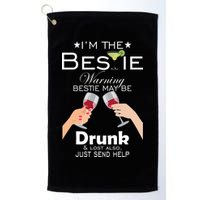 If Lost Or Drunk Please Return To Bestie Golf Towel