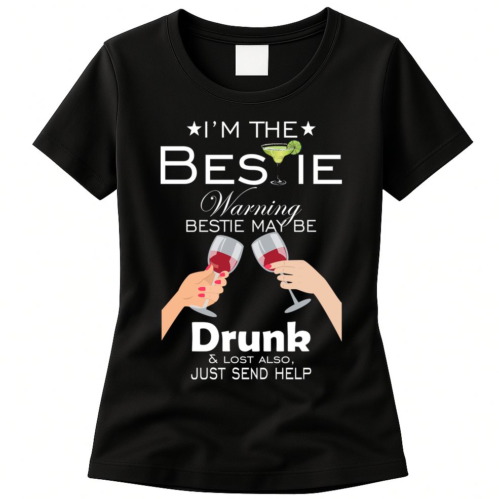 If Lost Or Drunk Please Return To Bestie Womens T-Shirt