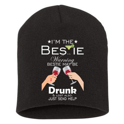If Lost Or Drunk Please Return To Bestie Short Acrylic Beanie