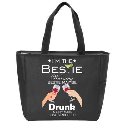 If Lost Or Drunk Please Return To Bestie Zip Tote Bag