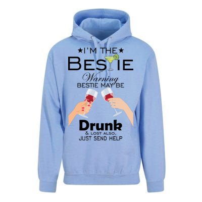 If Lost Or Drunk Please Return To Bestie Unisex Surf Hoodie