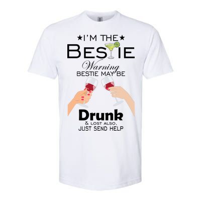 If Lost Or Drunk Please Return To Bestie Softstyle® CVC T-Shirt