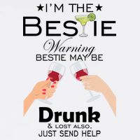 If Lost Or Drunk Please Return To Bestie Stainless Steel Travel Mug