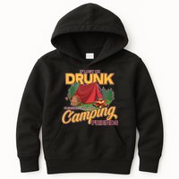 If Lost Or Drunk Return To My Camping Friends Kids Hoodie