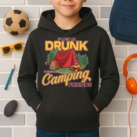 If Lost Or Drunk Return To My Camping Friends Kids Hoodie