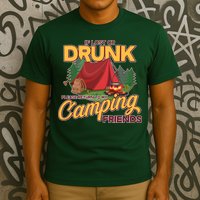 If Lost Or Drunk Return To My Camping Friends T-Shirt