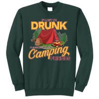 If Lost Or Drunk Return To My Camping Friends Tall Sweatshirt