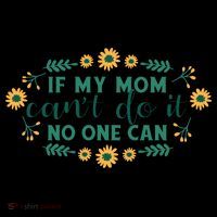 If My Mom Can't Do It No One Can 7-Panel Snapback Hat