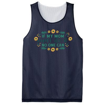 If My Mom Can't Do It No One Can Mesh Reversible Basketball Jersey Tank