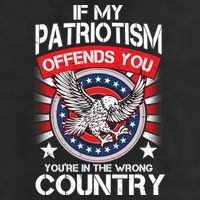 If My Patriotism Offends You You're In The Wrong Country 15oz Campfire Ceramic Mug