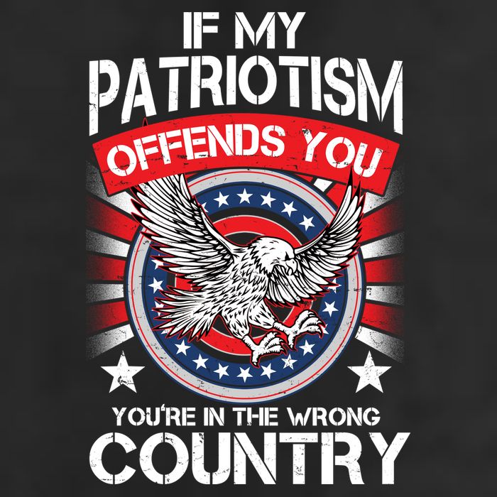 If My Patriotism Offends You You're In The Wrong Country 15oz Campfire Ceramic Mug