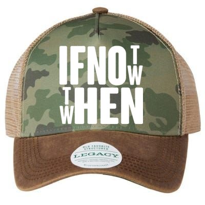 If Not Now Then When Legacy Tie Dye Trucker Hat