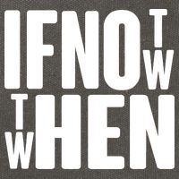 If Not Now Then When Cotton Canvas Backpack