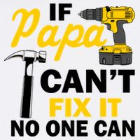 If Papa Can't Fix It No One Can Garment-Dyed Sweatshirt