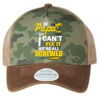 If Papa Can't Fix We're All Screwed Legacy Tie Dye Trucker Hat