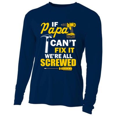 If Papa Can't Fix We're All Screwed Cooling Performance Long Sleeve Crew