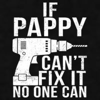 If Pappy Can't Fix It No One Can Ladies PosiCharge Tri-Blend Wicking Tank