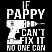 If Pappy Can't Fix It No One Can Cropped Pullover Crew