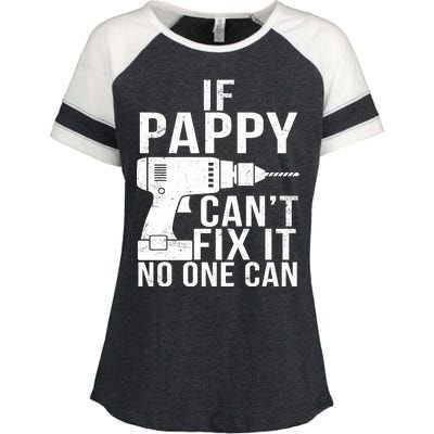 If Pappy Can't Fix It No One Can Enza Ladies Jersey Colorblock Tee