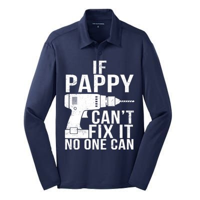 If Pappy Can't Fix It No One Can Silk Touch Performance Long Sleeve Polo