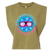 If The Teacher Pops A Test I Know I'm In A Mess Garment-Dyed Women's Muscle Tee