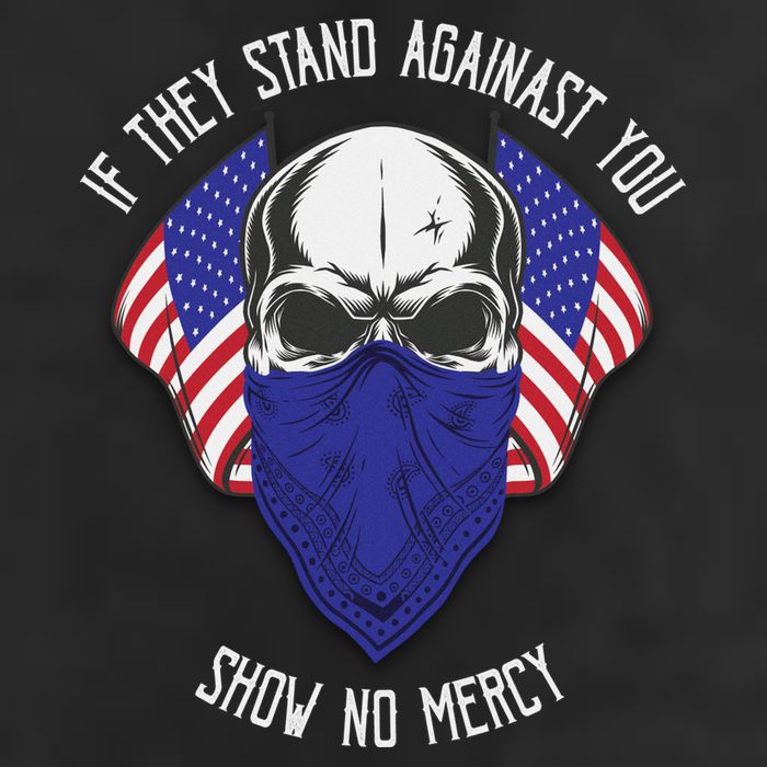 If They Stand Against Show No Mercy Cool Comfort Performance Bucket Hat